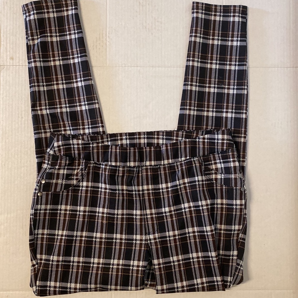 Cato plaid slim pants size medium